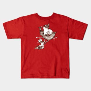 Sea Pirates Kids T-Shirt